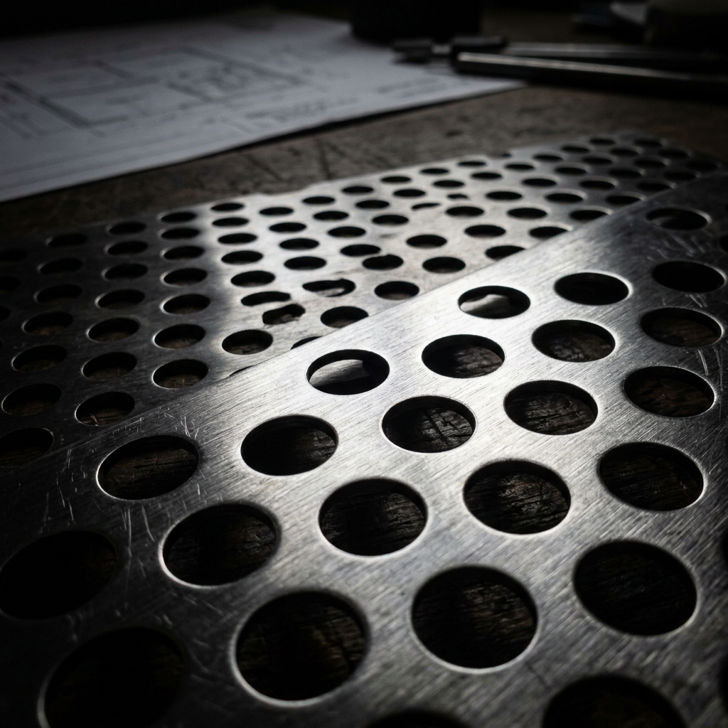 Round Hole Perforated Sheet