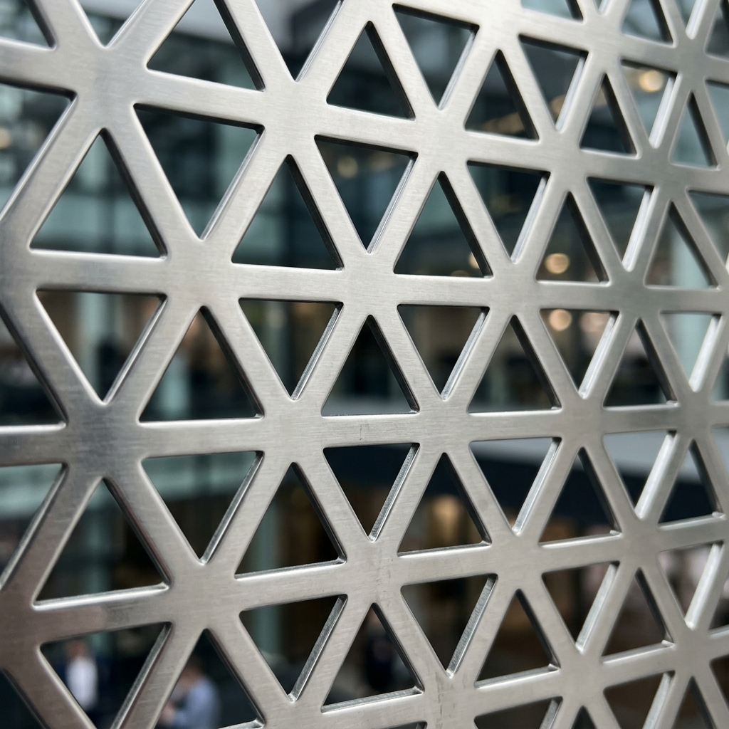 Triangle Hole Perforated Sheet